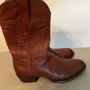 Tecovas Cartwright Boot Brown Calfskin Roper 10 1/2D
